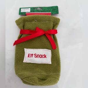 NWT “Elf Snack” Candy Bag